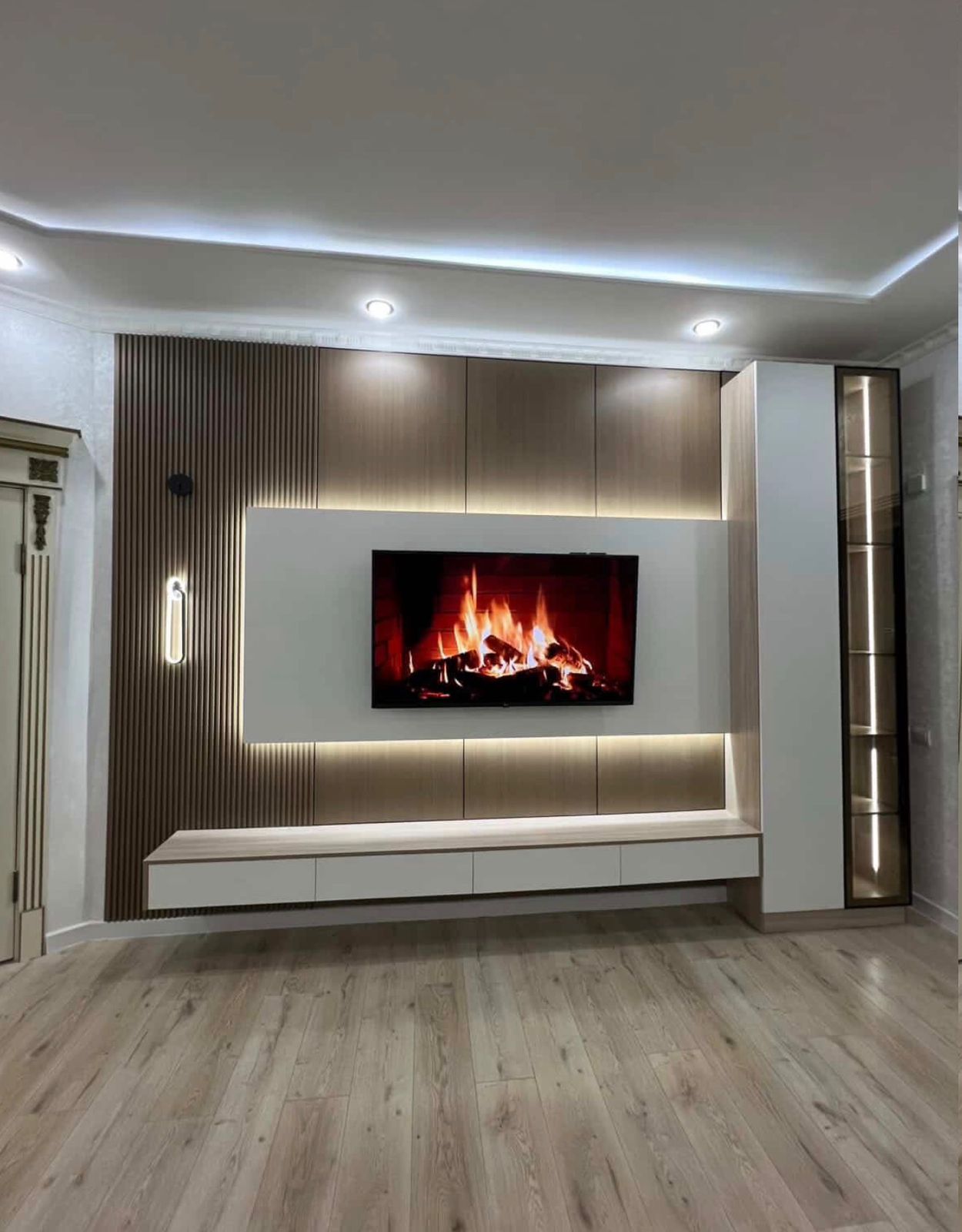 Warm Timber TV Stand